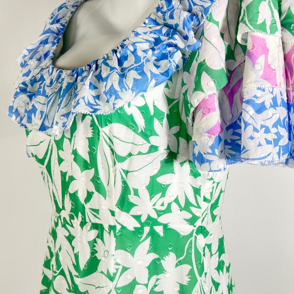 Blogger Fav Rixo Benita Printed Dress worn by Ana Cruz Kayne in Barbie - Picture 8 of 13